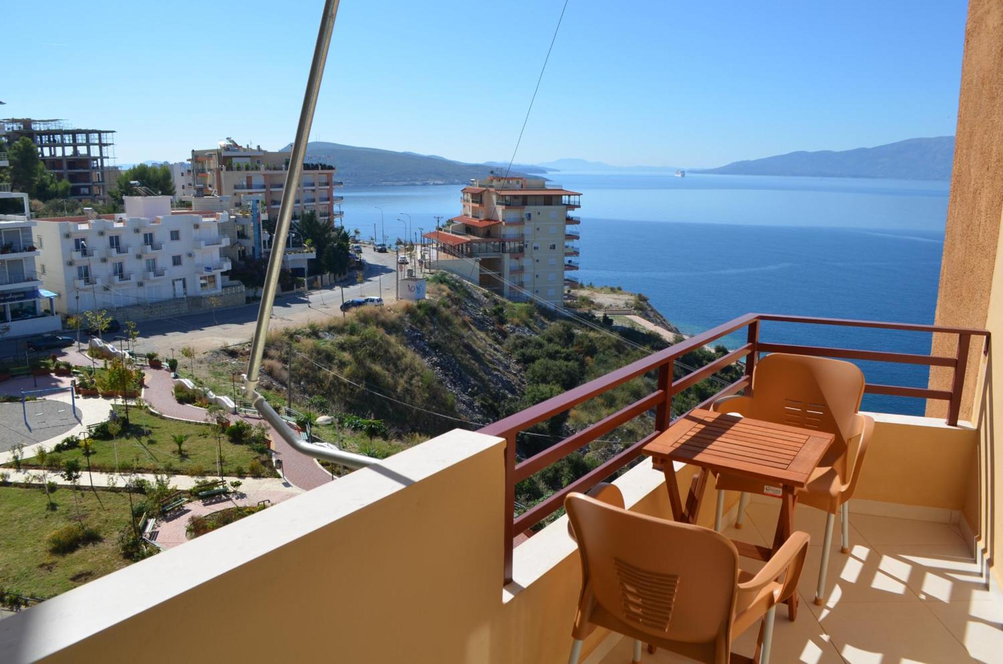 Apartmán Sunset Penthouse Sarandë Exteriér fotografie