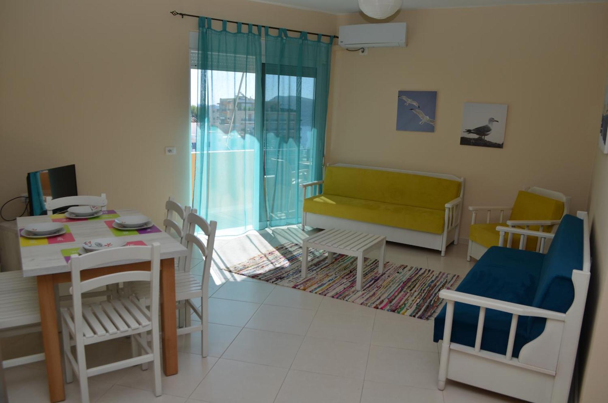 Apartmán Sunset Penthouse Sarandë Exteriér fotografie