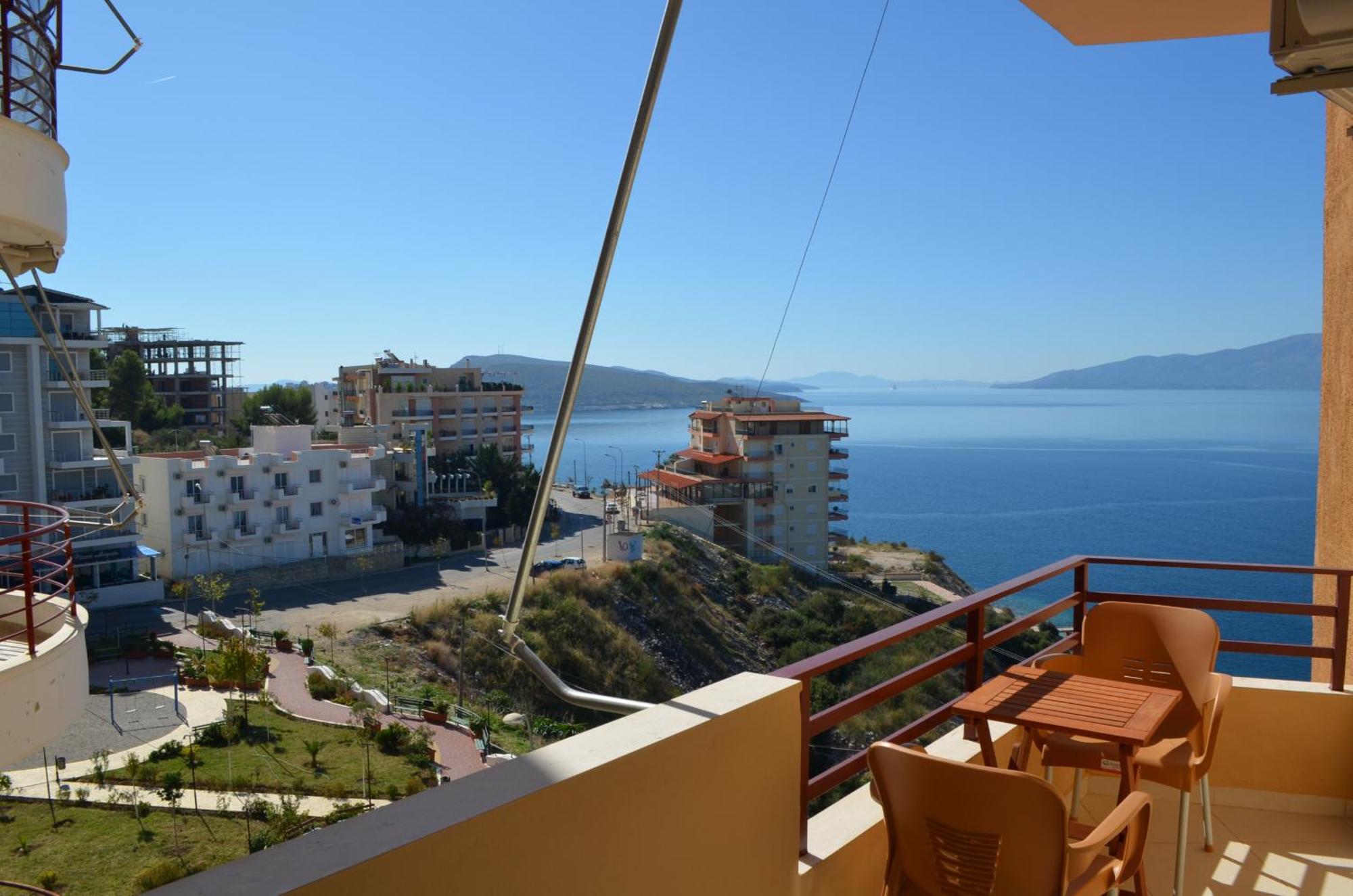 Apartmán Sunset Penthouse Sarandë Exteriér fotografie