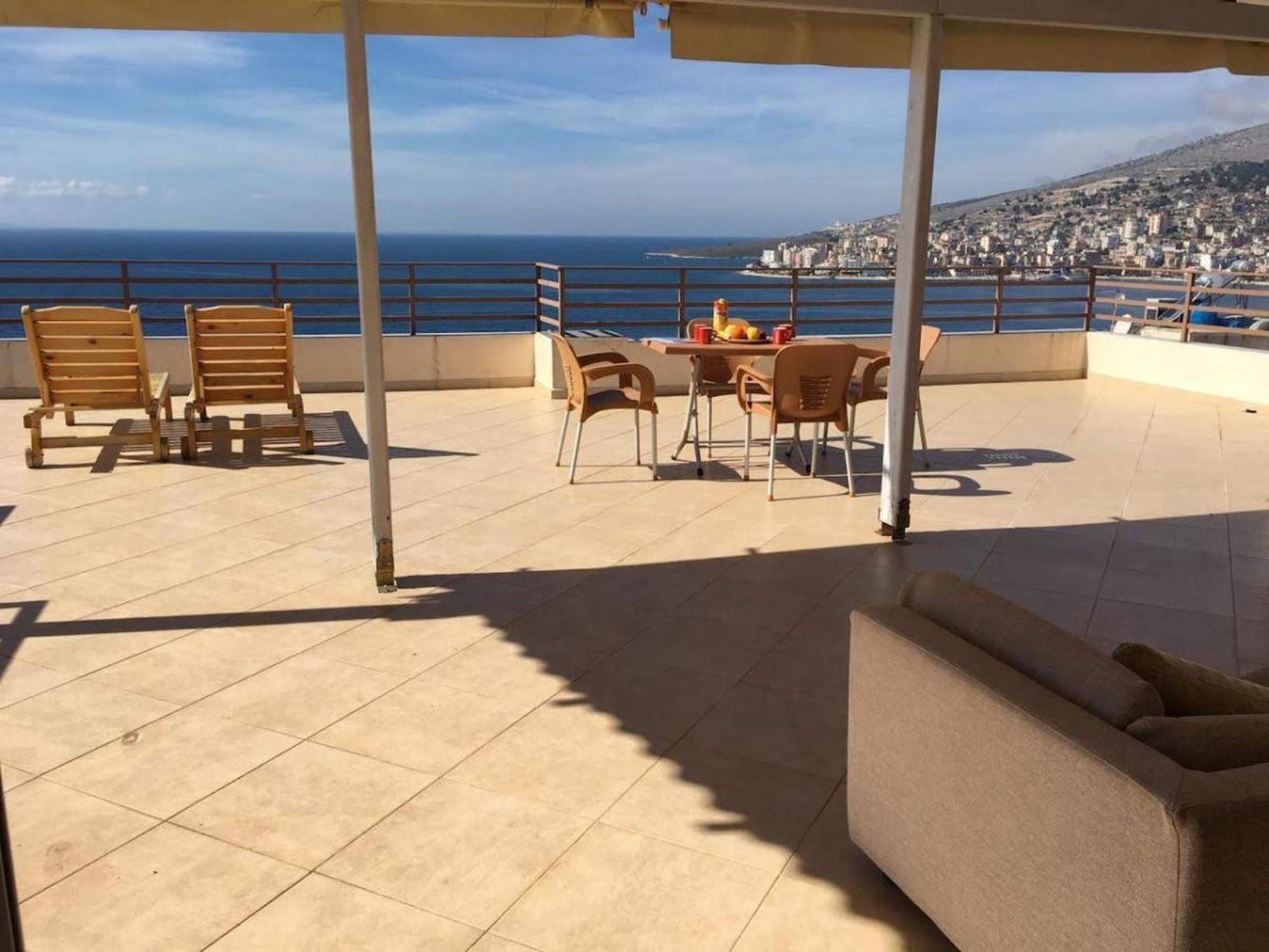 Apartmán Sunset Penthouse Sarandë Exteriér fotografie