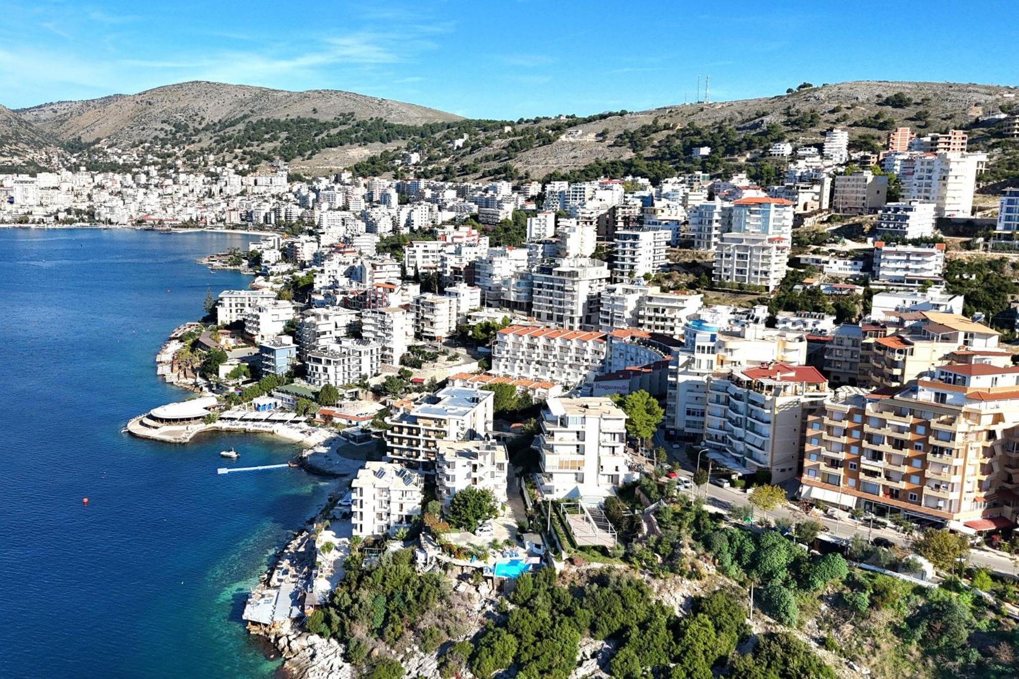 Apartmán Sunset Penthouse Sarandë Exteriér fotografie