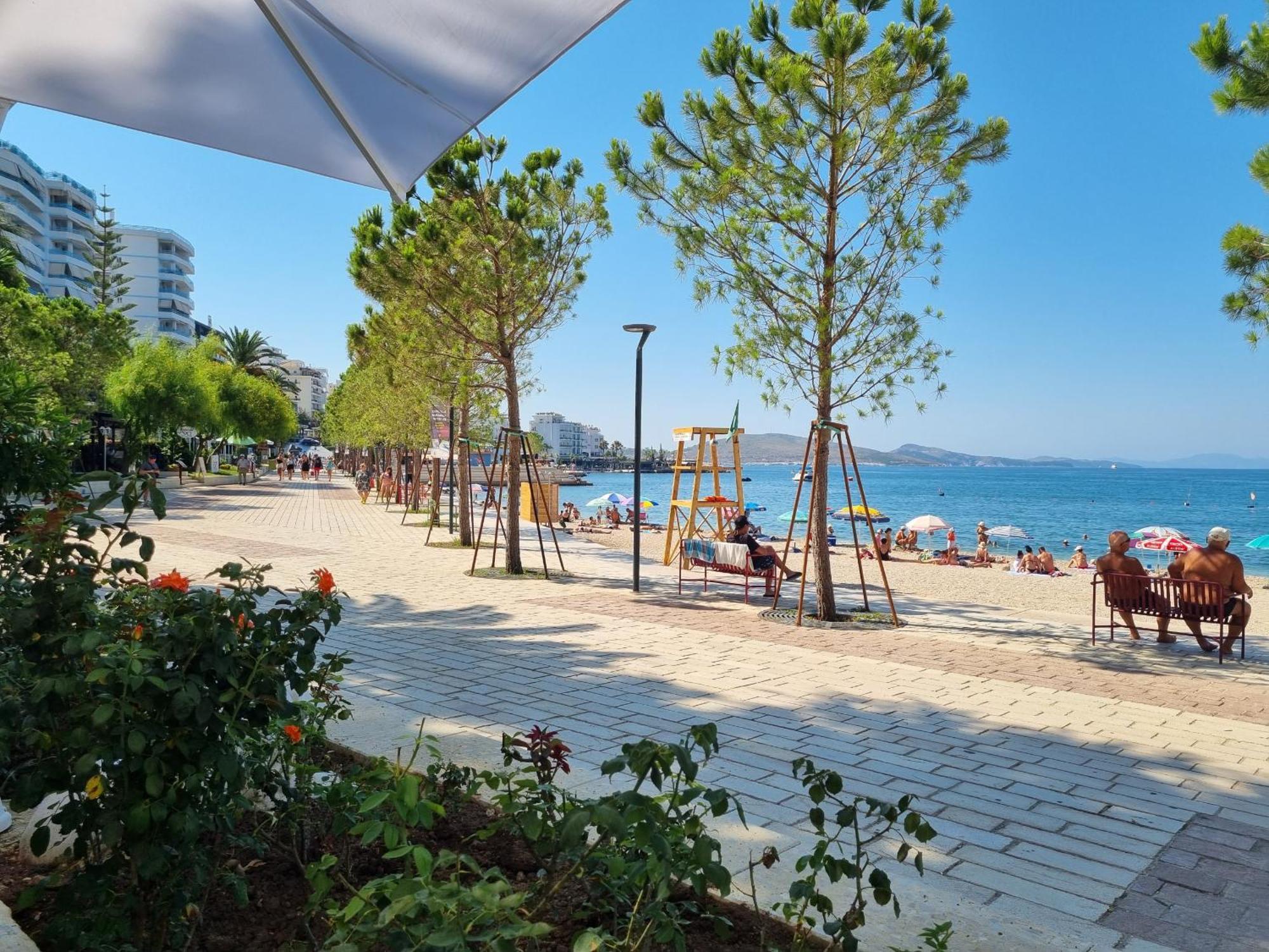 Apartmán Sunset Penthouse Sarandë Exteriér fotografie
