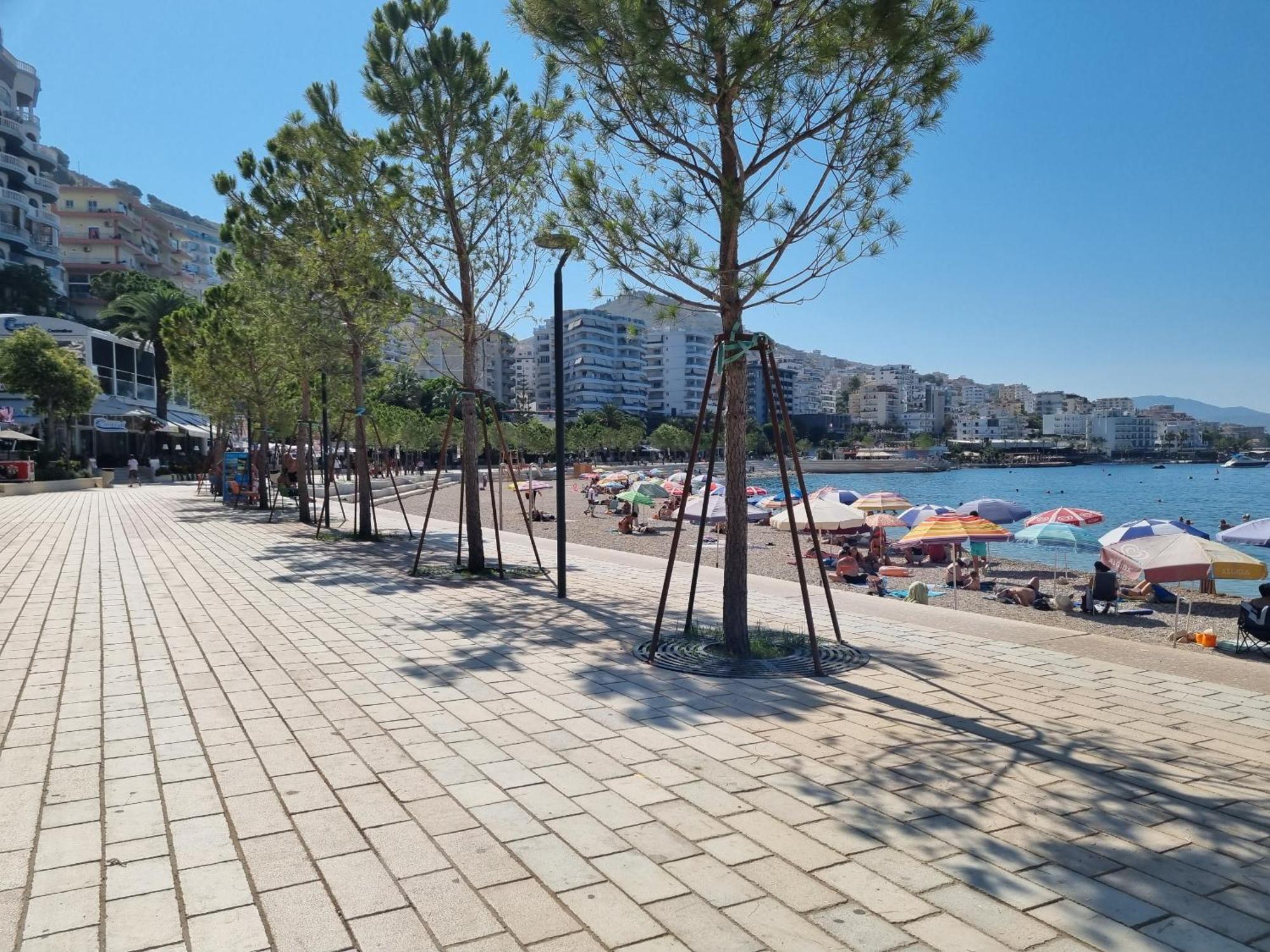 Apartmán Sunset Penthouse Sarandë Exteriér fotografie