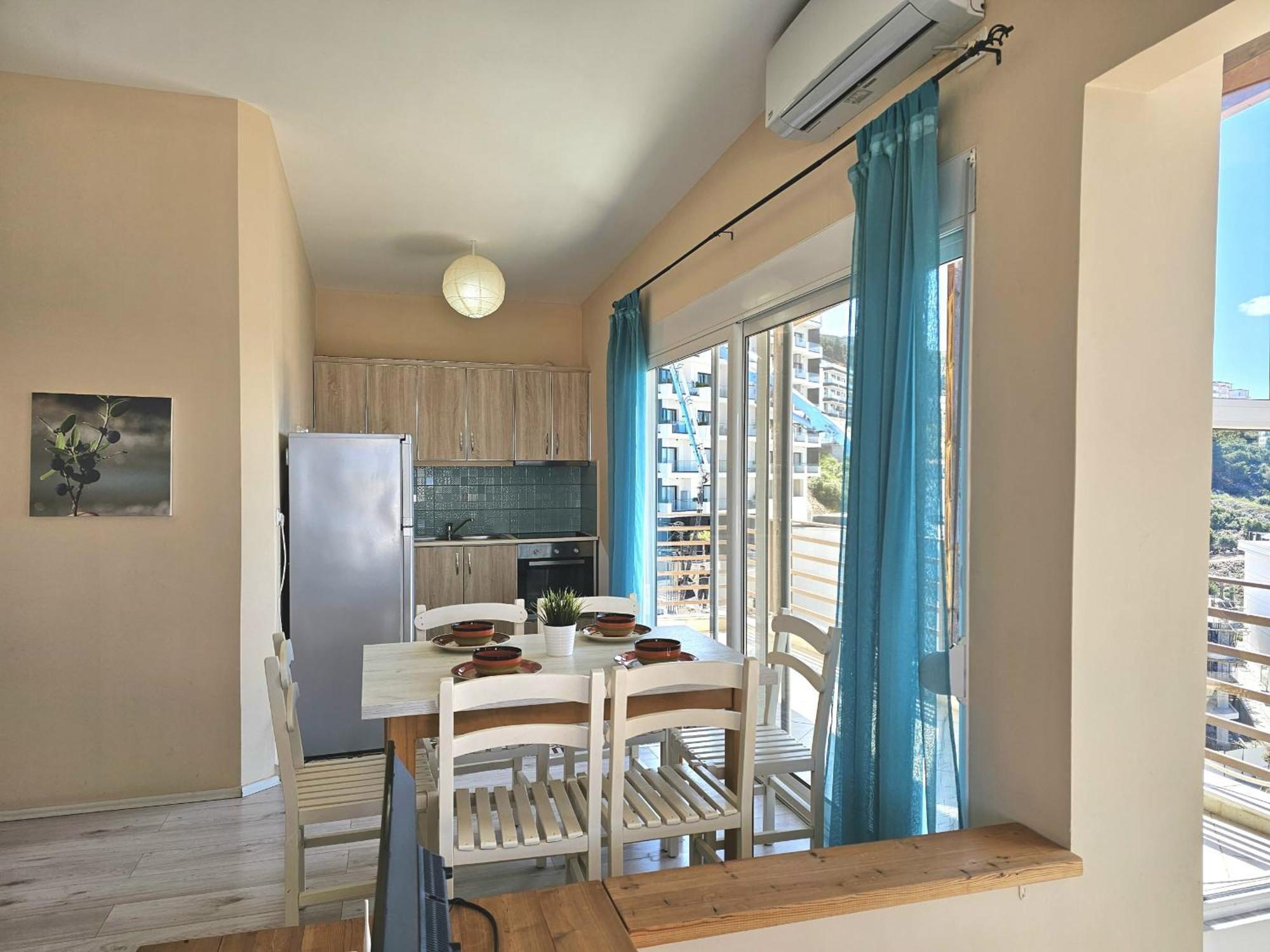 Apartmán Sunset Penthouse Sarandë Exteriér fotografie